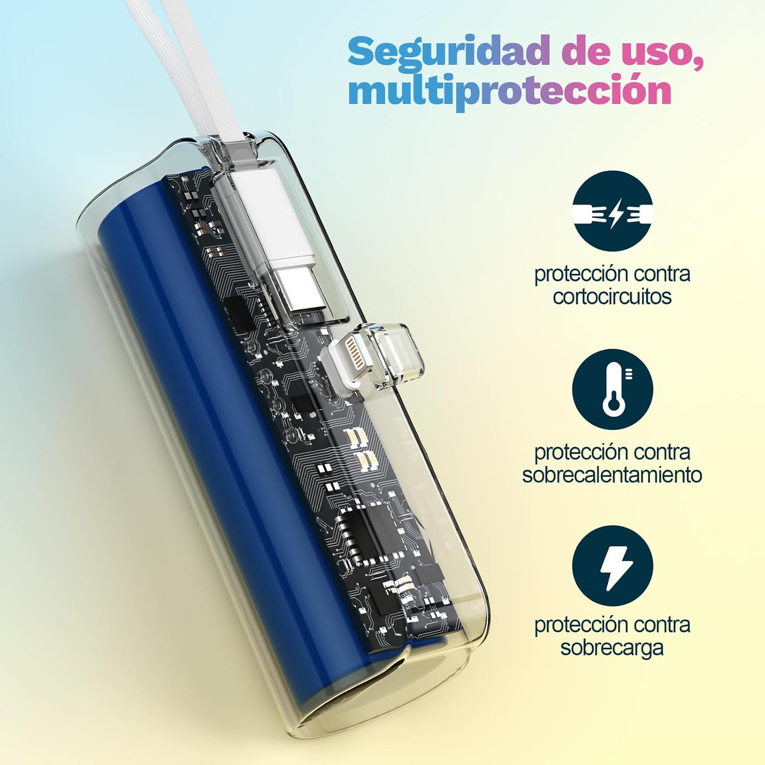 Dogma Power Bank - Cargador de bolsillo 2 en 1